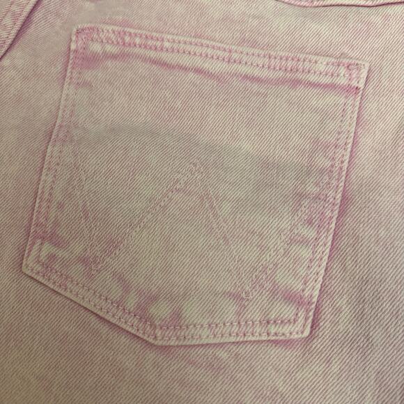 Wrangler Mid-Rise Vintage Short W Pockets Pink Denim NWOT Size 4 - Picture 8 of 9